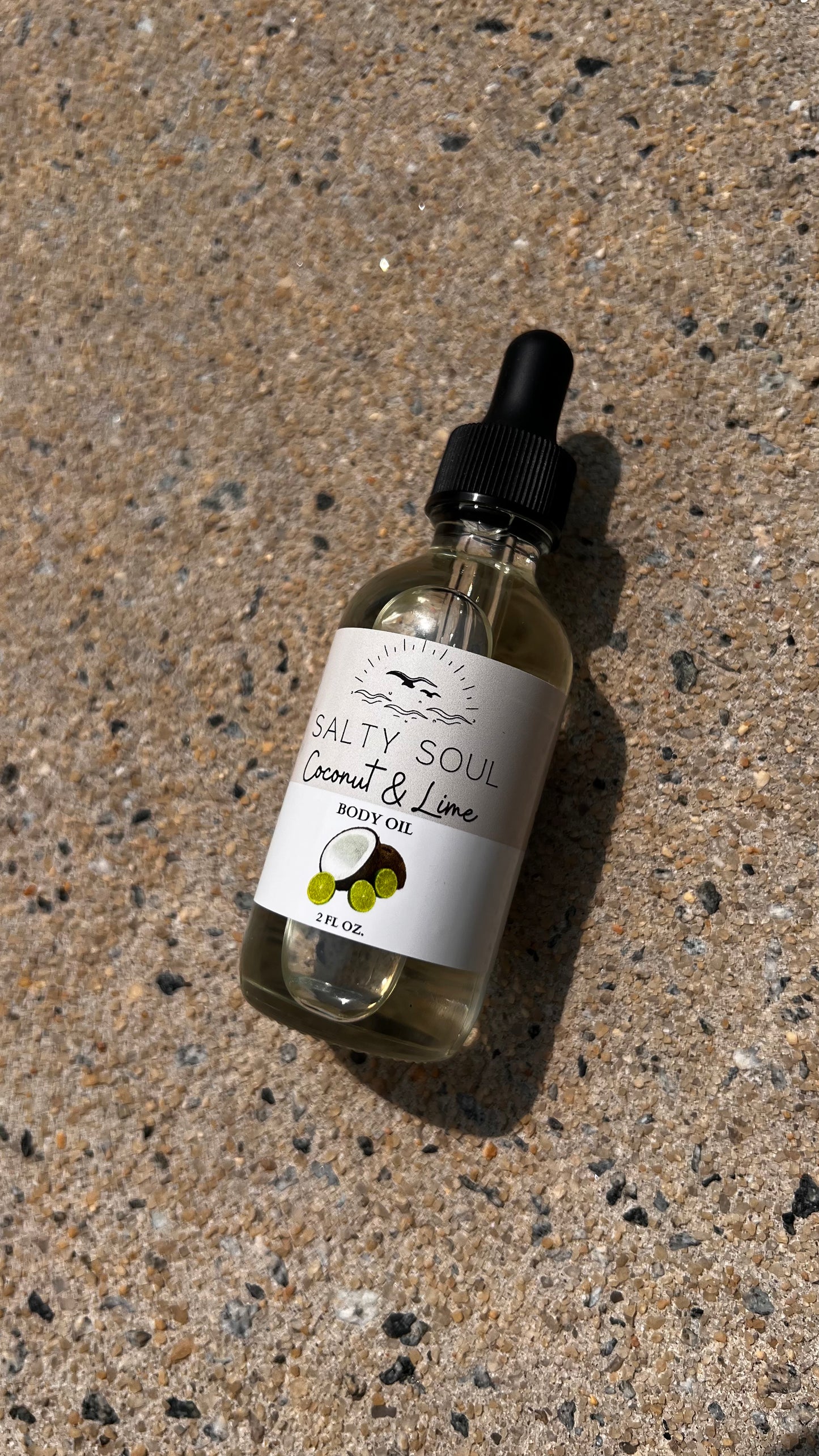 Coconut Lime Body Oil